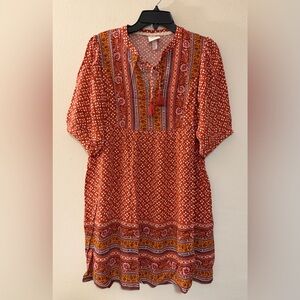 Knox Rose Boho Dress Oversized